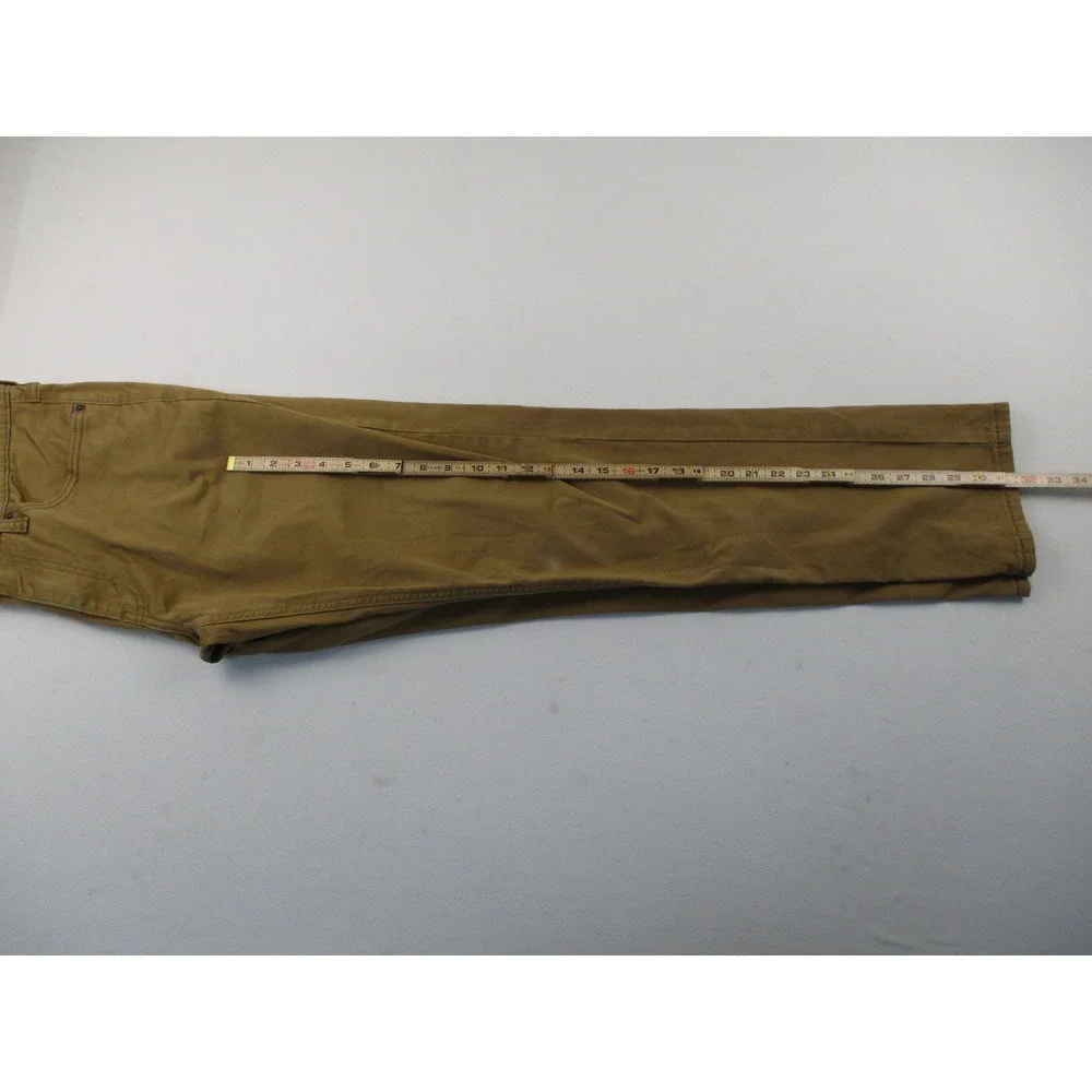 Levi's 541 Athletic Taper Pants Mens 32x34 Tan Khaki Stretch Utility Workwear